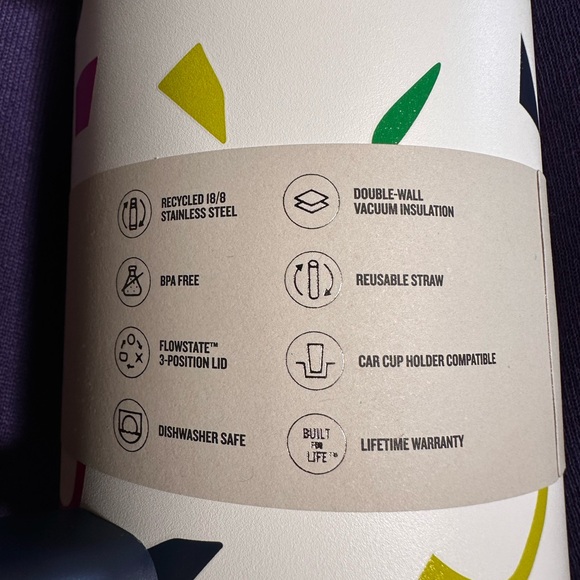 NIB Stanley 40 oz Abstract Geo Target Exclusive H2.0 FlowState Quencher Tumbler - Picture 8 of 9